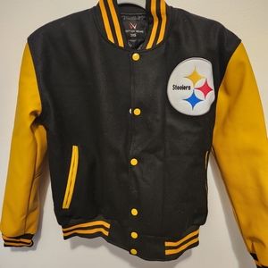 Pittsburg Steelers Varsity Jacket-Children